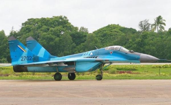 A MiG-29B sits on the tarmac. Photo: Wikipedia