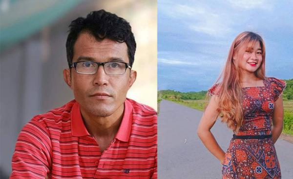 U Soe Moe Kyaw and Ma Aye Mya Sandar were detained at military security checkpoints in Kyauktaw and Maungdaw townships, respectively, in November. (Photo: Supplied)