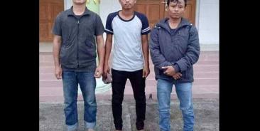 အဖမ်းဆီးခံ သတင်းထောက် ၃ ဦး(Internet)