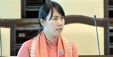 အမျိုးသားလွှတ်တော်ကိုယ်စားလှယ် ဒေါ်မြတ်သီတာထွန်း(Facebook)