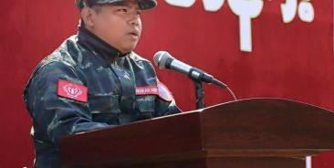Brigadier General Nyo Tun Aung, deputy chief of staff of the Arakan Army.  (internet)