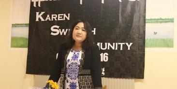 Karen Swedish Community ဥက္ကဌ နော်သီတာနိုင်